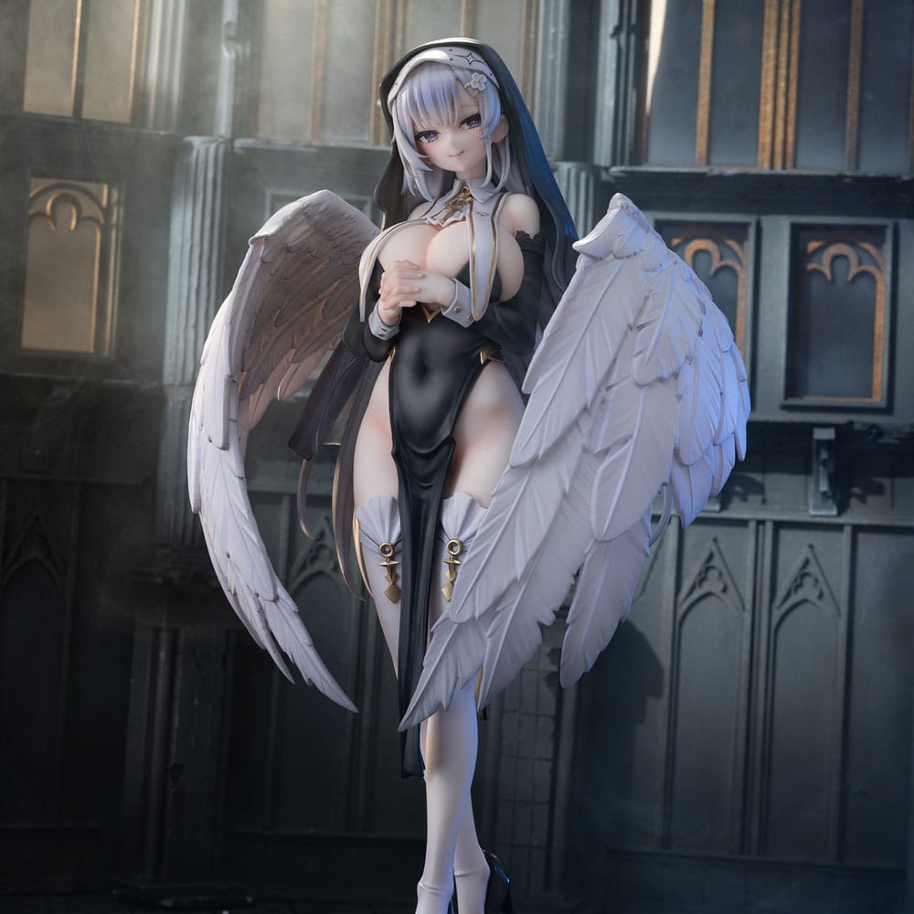 Original Character PVC Statue 1/6 Angel Sister Holy Wing Deluxe Edition 28 cm Scalefiguren Yokina