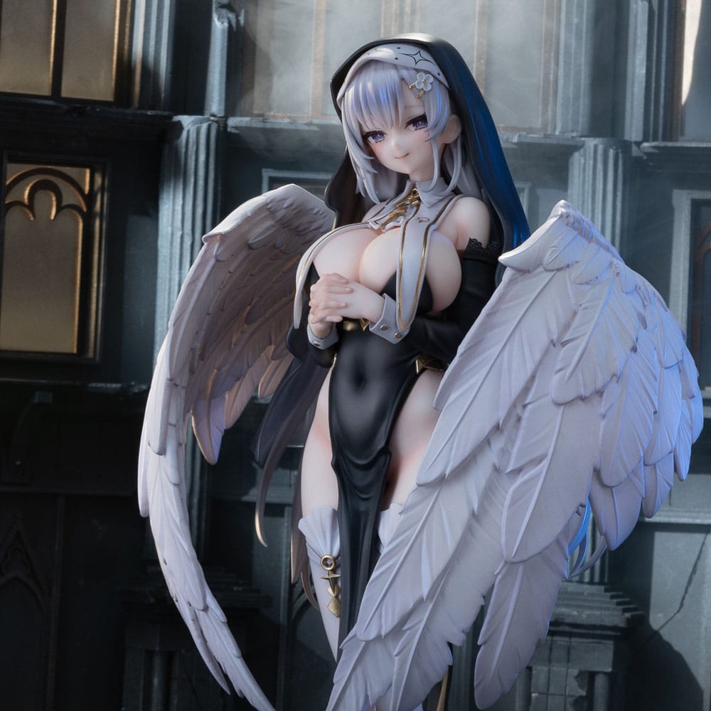 Original Character PVC Statue 1/6 Angel Sister Holy Wing Deluxe Edition 28 cm Scalefiguren Yokina