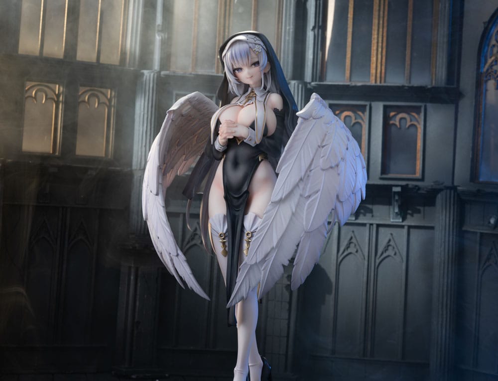 Original Character PVC Statue 1/6 Angel Sister Holy Wing Deluxe Edition 28 cm Scalefiguren Yokina