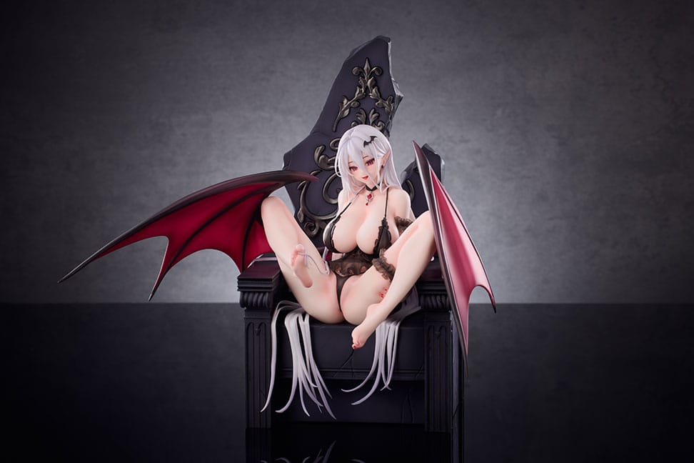 Original Character PVC Statue 1/7 Night Queen Alternate Color 22 cm Hentai Yokina