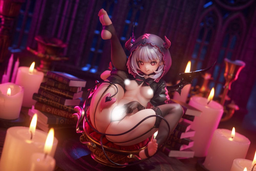 Original Character PVC Statue 1/6 Little Apprentice Succubus Yuna Illustrated by Kink 18 cm Hentai Yokina