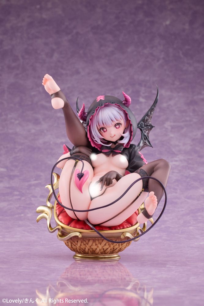 Original Character PVC Statue 1/6 Little Apprentice Succubus Yuna Illustrated by Kink Deluxe Edition 18 cm Hentai Yokina
