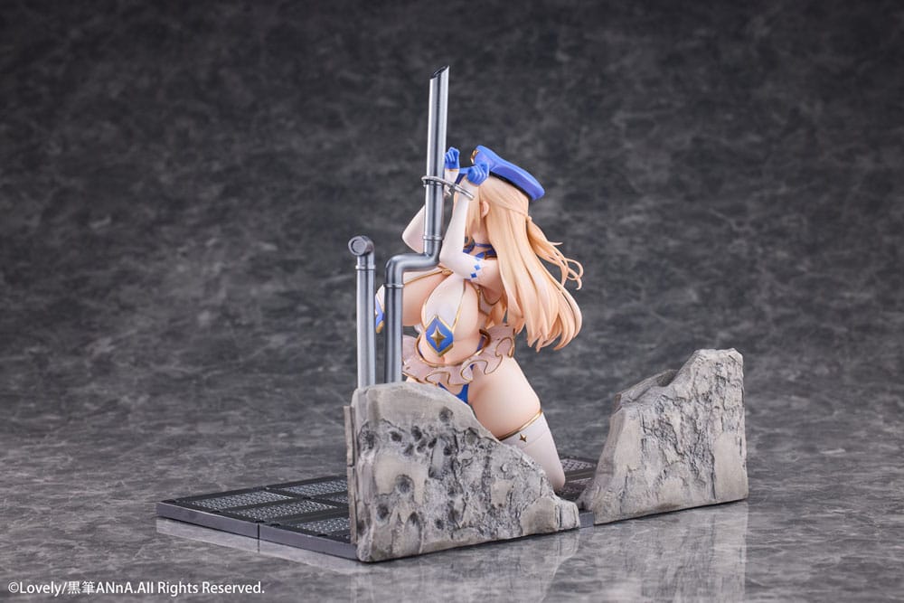 Original Character PVC Statue 1/6 Christina Restrained Police Officer 21 cm Hentai Yokina