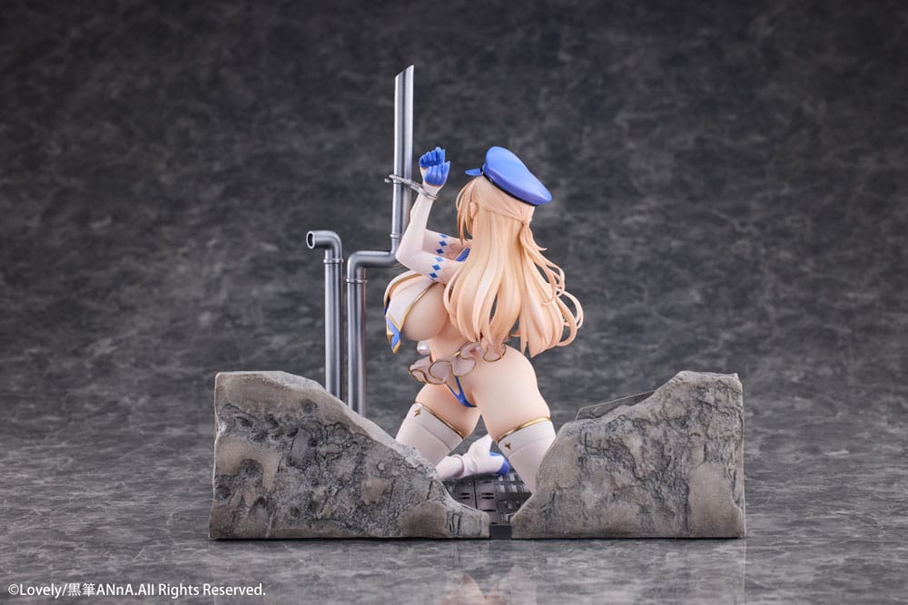 Original Character PVC Statue 1/6 Christina Restrained Police Officer 21 cm Hentai Yokina