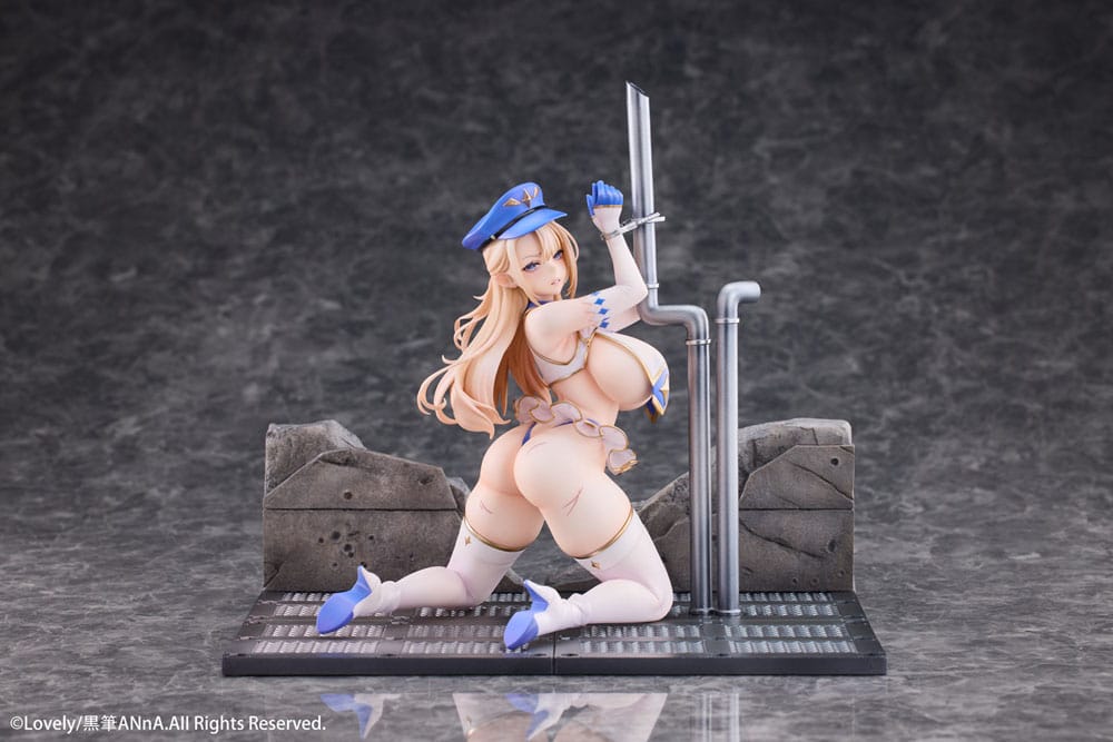 Original Character PVC Statue 1/6 Christina Restrained Police Officer 21 cm Hentai Yokina