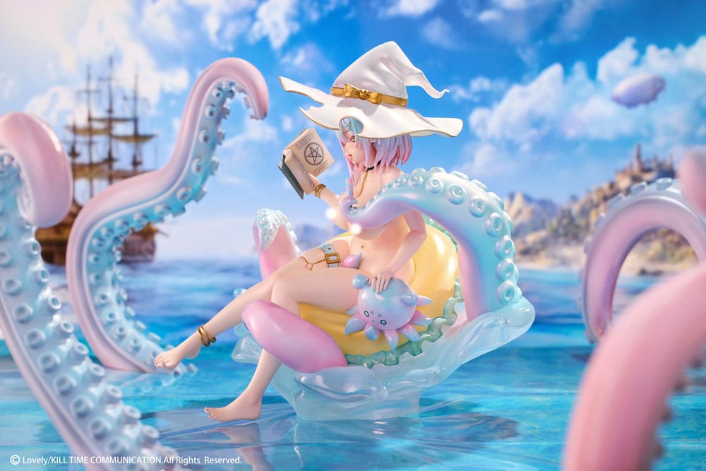 Original Character PVC Statue 1/6 Octopus Witch Rinne Illustrated by Danimaru 22 cm Hentai Yokina