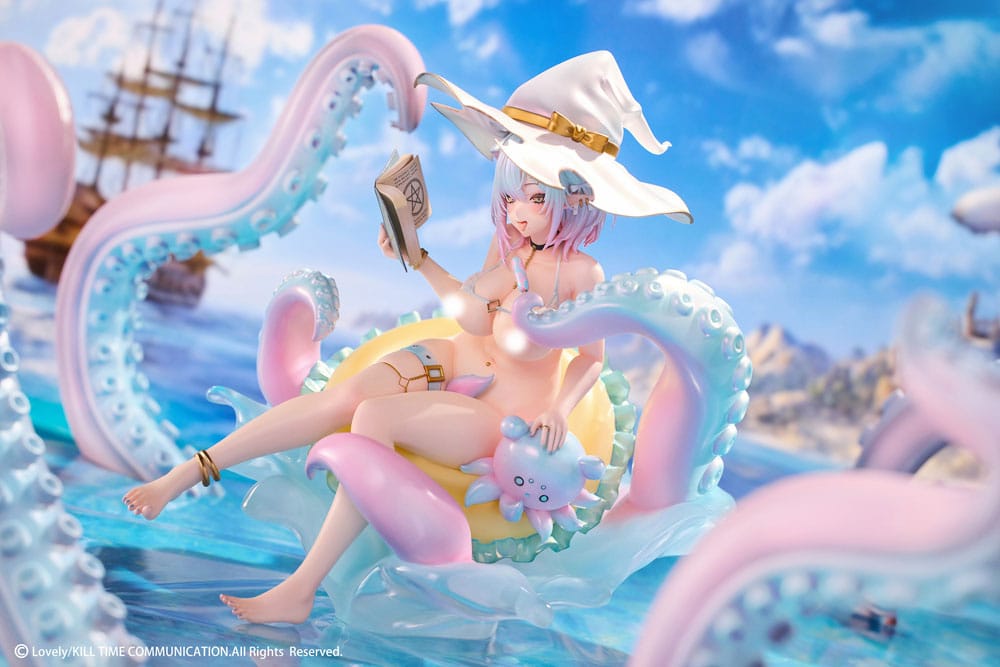 Original Character PVC Statue 1/6 Octopus Witch Rinne Illustrated by Danimaru 22 cm Hentai Yokina