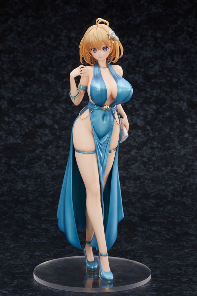 Original Character PVC Statue 1/6 Bunny Suit Planning Sophia F. Shirring Dress Ver. 28 cm Hentai Yokina