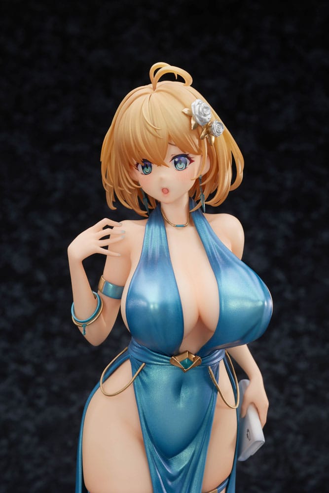 Original Character PVC Statue 1/6 Bunny Suit Planning Sophia F. Shirring Dress Ver. 28 cm Hentai Yokina