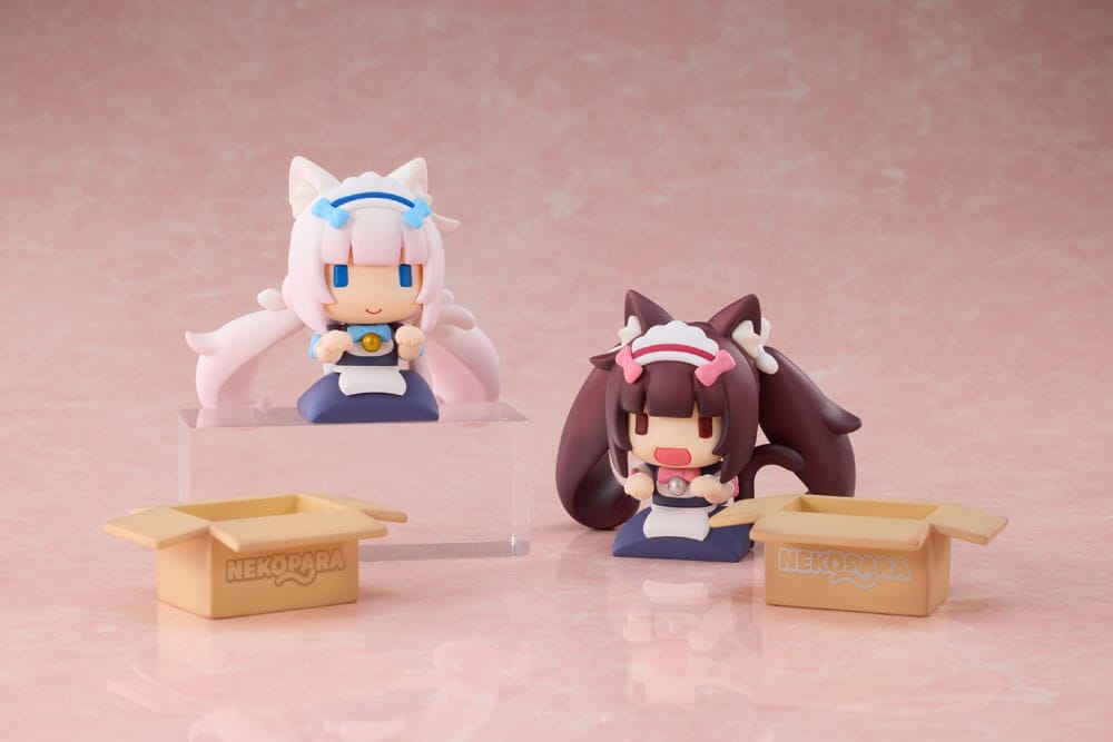 Nekopara Chibi Figuren 2er-Pack Vanilla & Chocola 7 cm Minifiguren Yokina