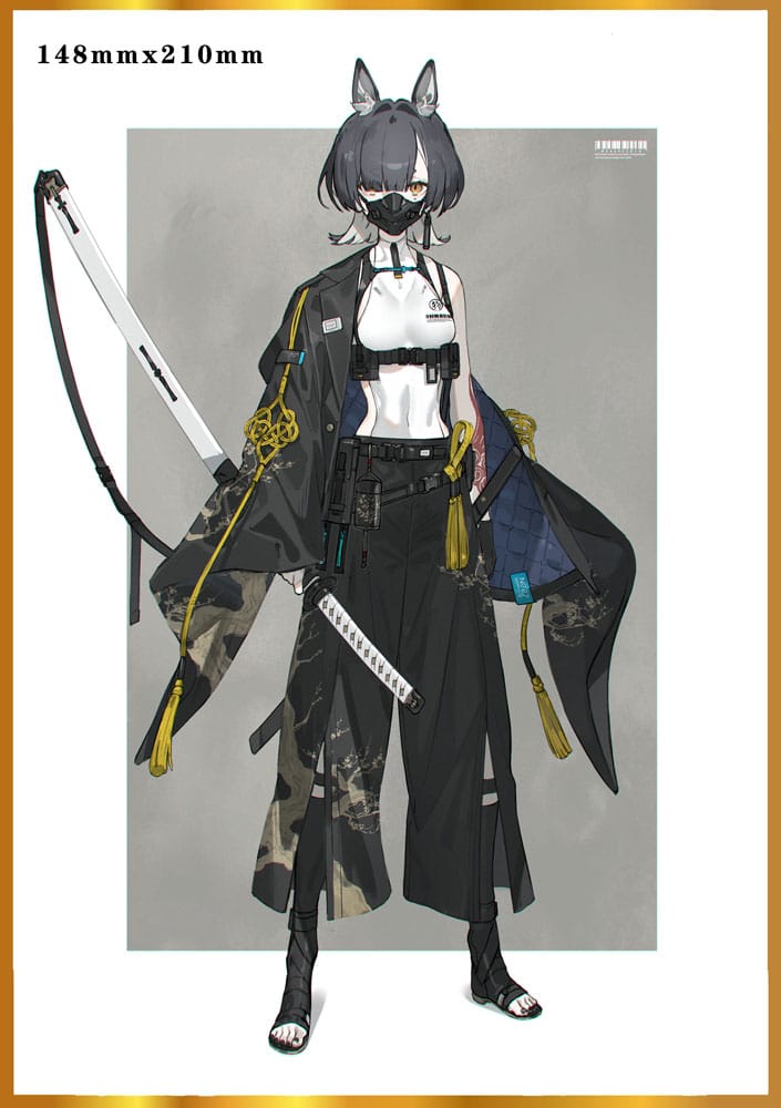 Original Character Xian Ren Ni Shen Series PVC Statue 1/6 Komainu Ritsu 28 cm Scalefiguren Yokina