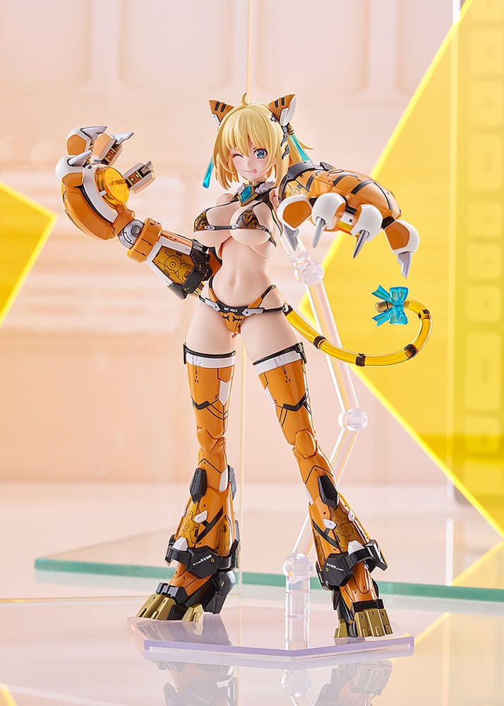 Bunny Suit Planning Plastic Model Kit PLAMAX BP-02 Sophia F. Shirring Tiger Armor Ver. 16 cm Figmas Yokina