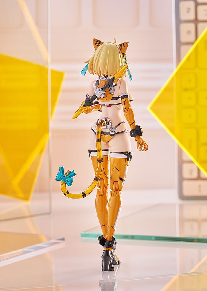 Bunny Suit Planning Plastic Model Kit PLAMAX BP-02 Sophia F. Shirring Tiger Armor Ver. 16 cm Figmas Yokina