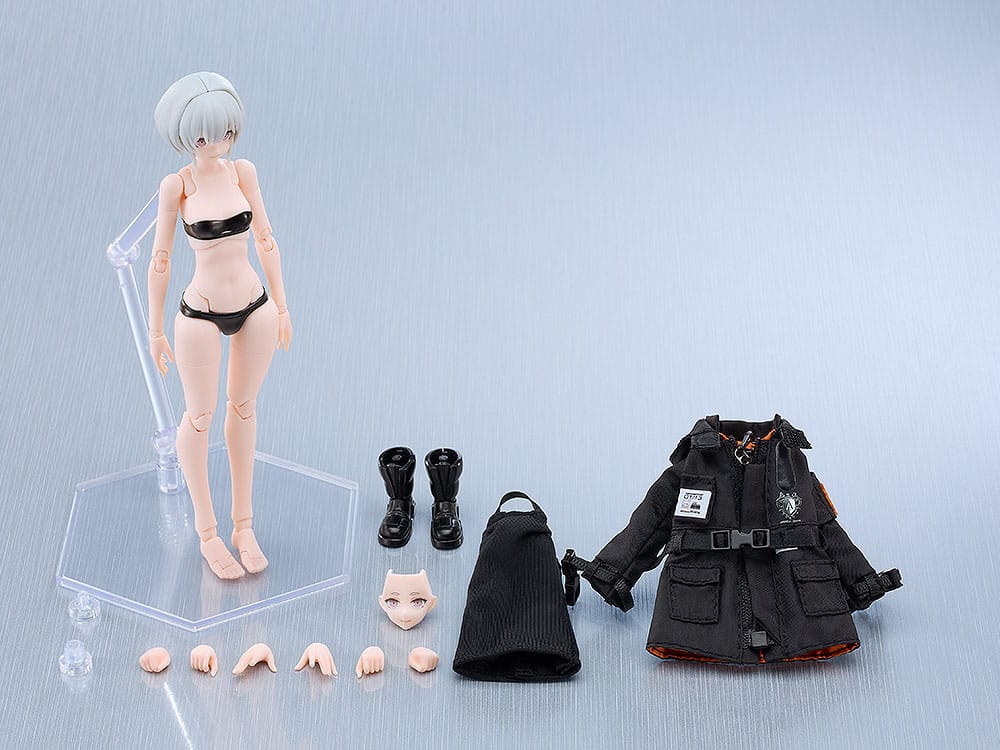 Original Character PLAMAX Plastic Model Kit Xi-III 16 cm Figmas Yokina