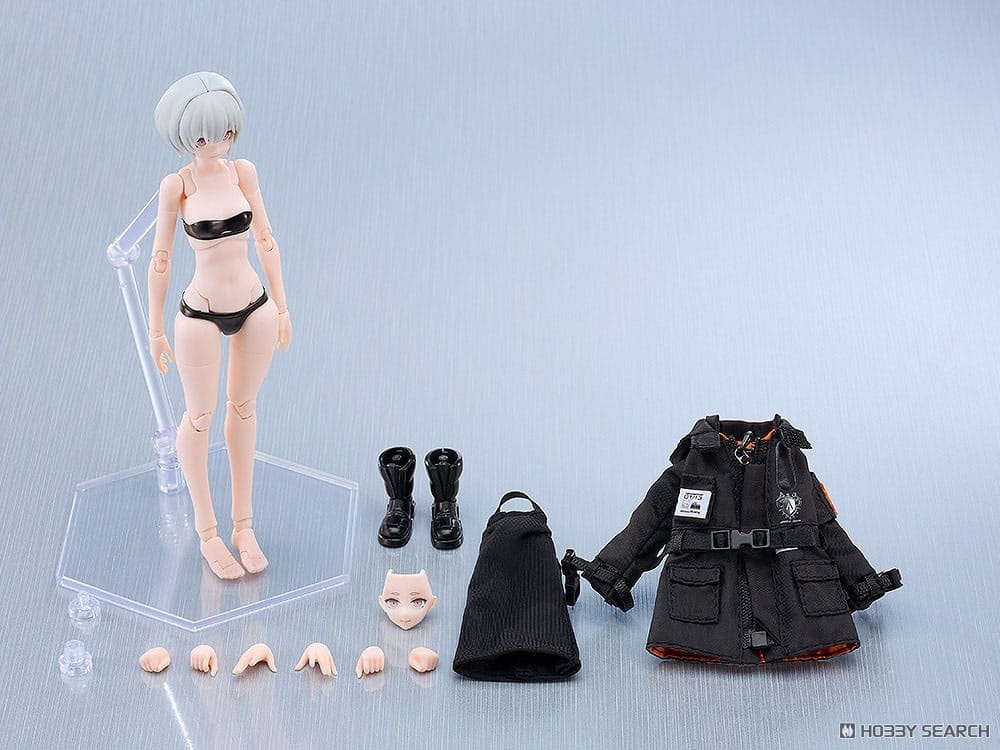 Original Character PLAMAX Plastic Model Kit Xi-III Outfit Set 16 cm Figmas Yokina