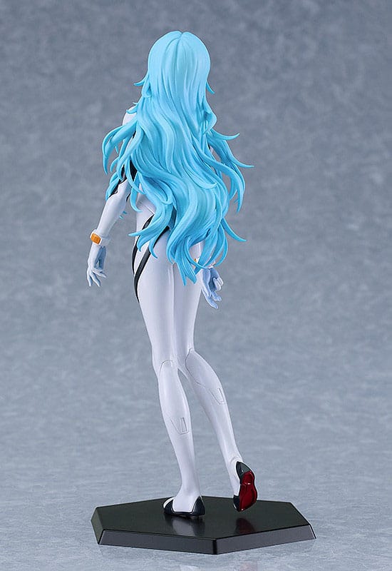 Rebuild of Evangelion Plastic Model Kit PLAMAX Rei Ayanami Long Hair Ver. 20 cm Figmas Yokina
