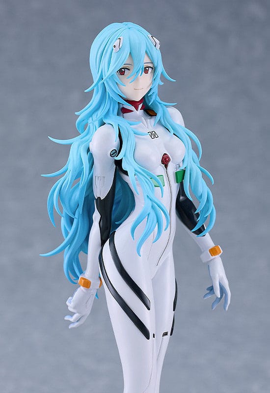 Rebuild of Evangelion Plastic Model Kit PLAMAX Rei Ayanami Long Hair Ver. 20 cm Figmas Yokina