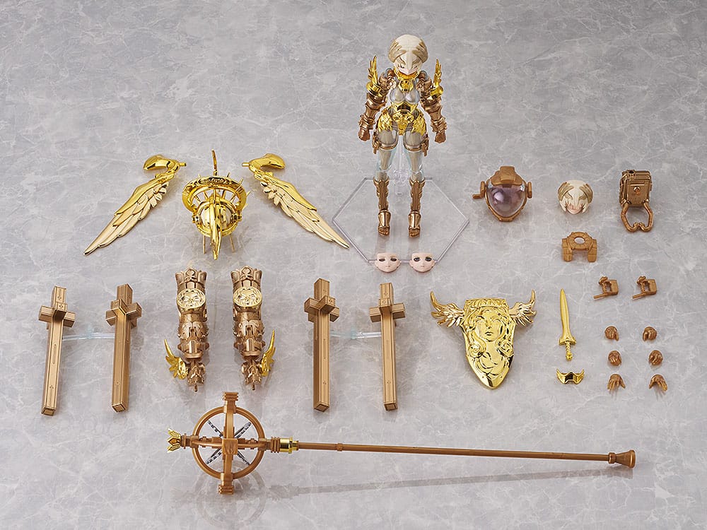 Godz Order Plastic Model Kits PLAMAX GO-05 Over lord Gabriel: DX Platet Ver. 30 cm Figmas Yokina
