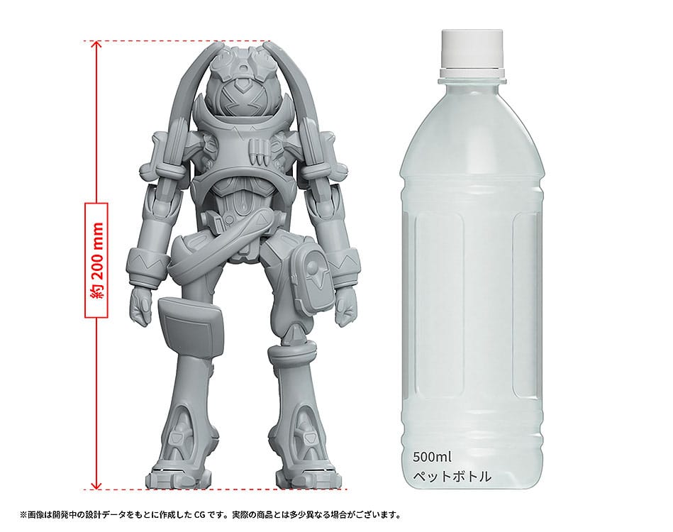Overman King Gainer Plastic Model Kit PLAMAX King Gainer 20 cm Figmas Yokina