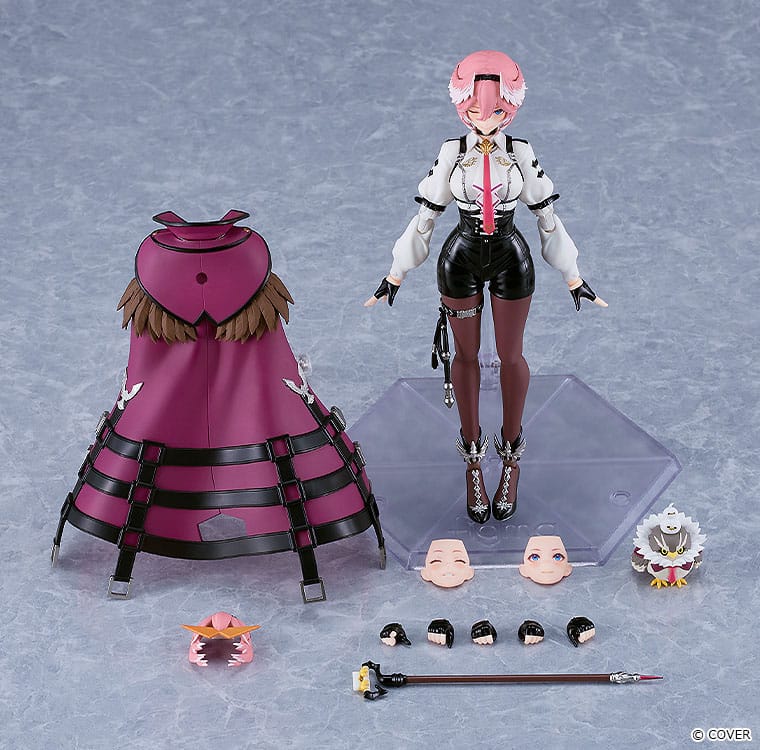 Hololive Production Figma Actionfigur Takane Lui 15 cm Figmas Yokina