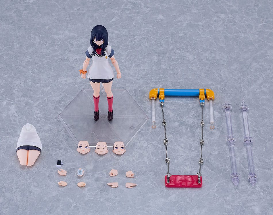 SSSS. Gridman Figma Actionfigur Rikka Takarada: Gridman Universe Ver. 14 cm Figmas Yokina