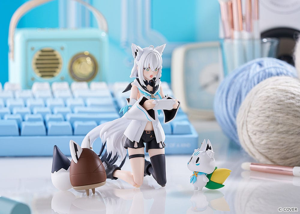 Hololive Production Figma Actionfigur Shirakami Fubuki 15 cm