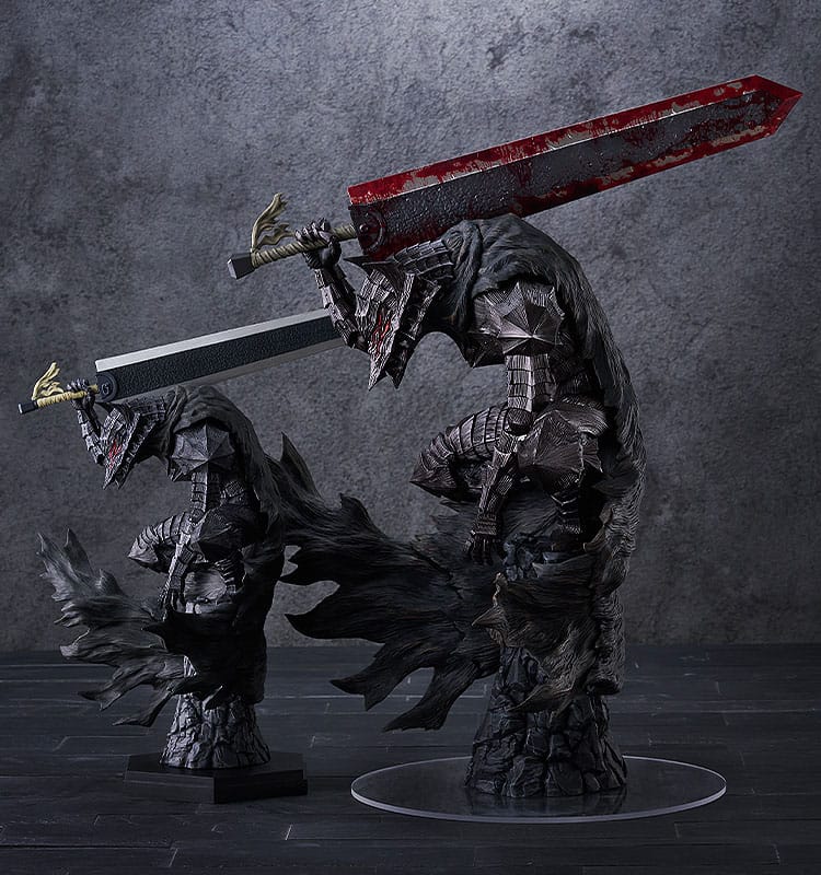 Berserk Pop Up Parade PVC Statue Guts (Berserker Armor) XL Size 38 cm Prizefiguren Yokina
