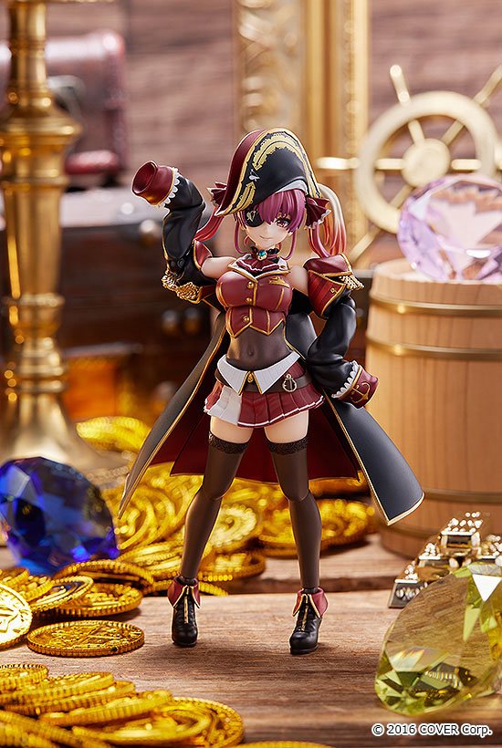 Hololive Production Figma Actionfigur Houshou Marine 13 cm Figmas Yokina