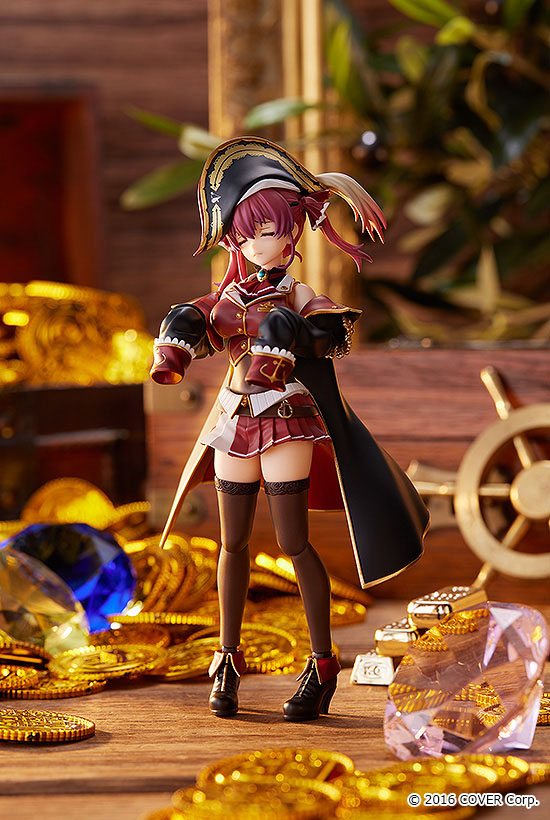 Hololive Production Figma Actionfigur Houshou Marine 13 cm Figmas Yokina