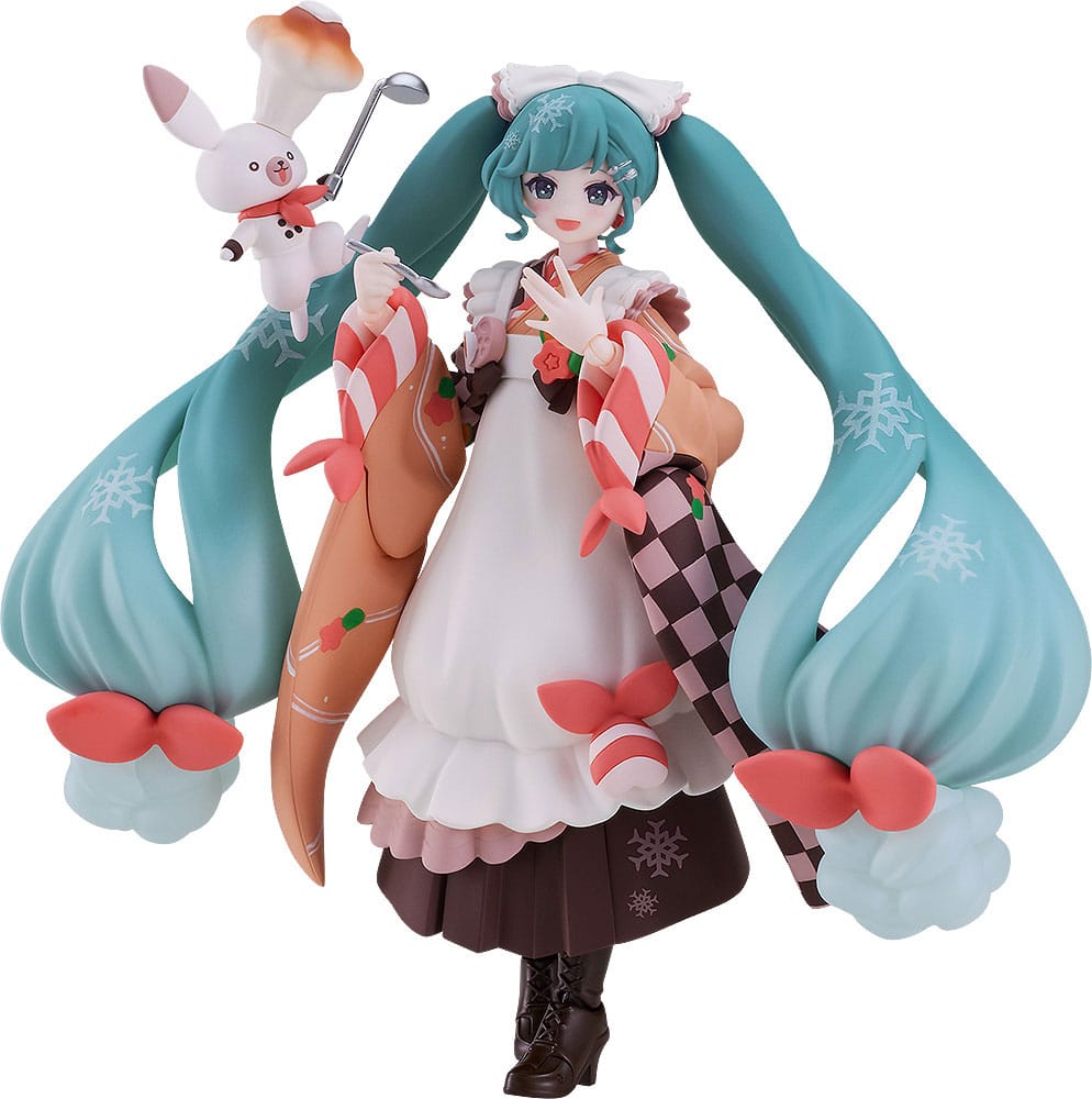 Character Vocal Series 01: Hatsune Miku Figma Actionfigur Snow Miku: Winter Delicacy Ver. 14 cm Figmas Yokina