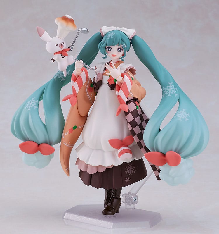 Character Vocal Series 01: Hatsune Miku Figma Actionfigur Snow Miku: Winter Delicacy Ver. 14 cm Figmas Yokina