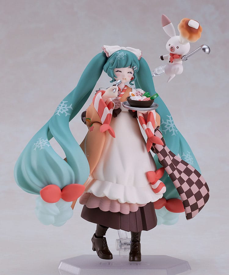 Character Vocal Series 01: Hatsune Miku Figma Actionfigur Snow Miku: Winter Delicacy Ver. 14 cm Figmas Yokina