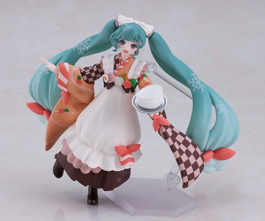 Character Vocal Series 01: Hatsune Miku Figma Actionfigur Snow Miku: Winter Delicacy Ver. 14 cm Figmas Yokina