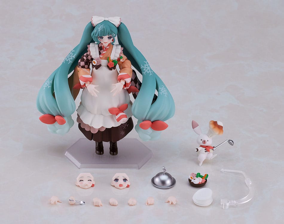Character Vocal Series 01: Hatsune Miku Figma Actionfigur Snow Miku: Winter Delicacy Ver. 14 cm Figmas Yokina