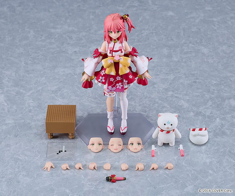 Hololive Production Figma Actionfigur Sakura Miko 14 cm Figmas Yokina