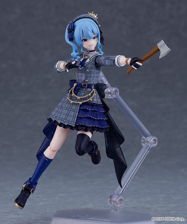 Hololive Production Figma Actionfigur Hoshimachi Suisei 14 cm Figmas Yokina