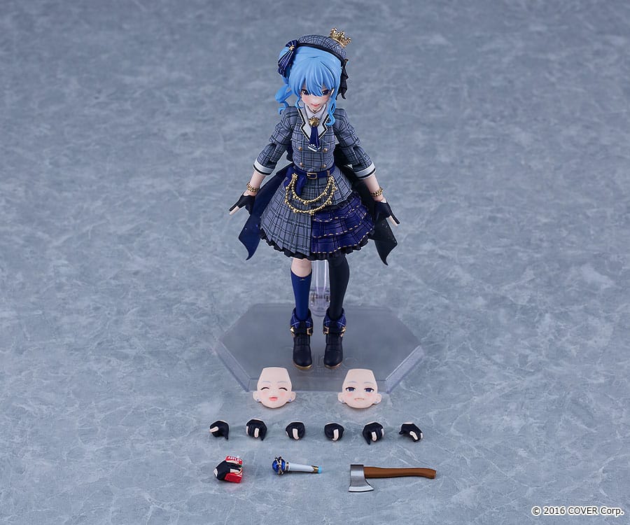 Hololive Production Figma Actionfigur Hoshimachi Suisei 14 cm Figmas Yokina