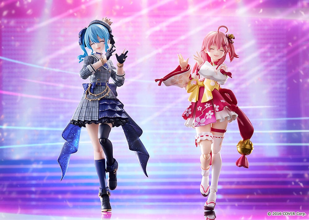 Hololive Production Figma Actionfigur Hoshimachi Suisei 14 cm Figmas Yokina