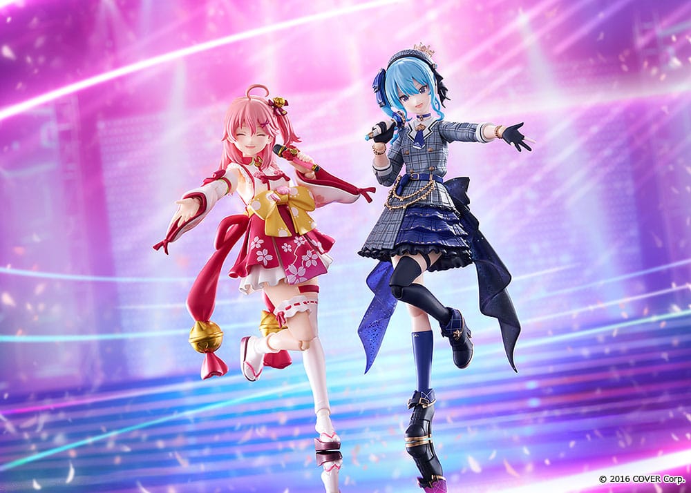 Hololive Production Figma Actionfigur Hoshimachi Suisei 14 cm Figmas Yokina