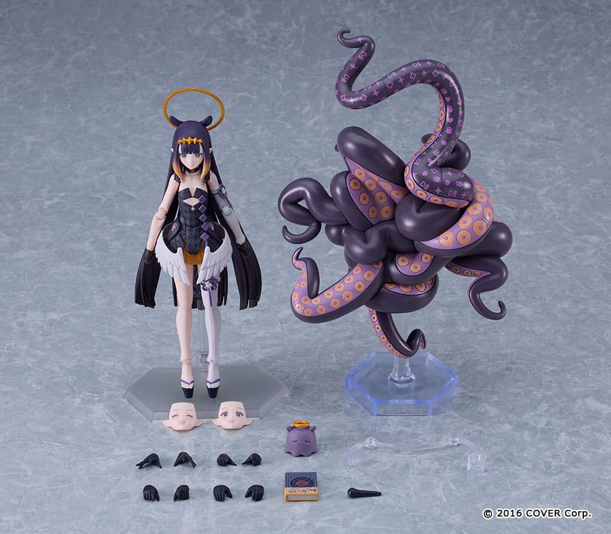 Hololive Production Figma Actionfigur Ninomae Ina´nis 19 cm Figmas Yokina