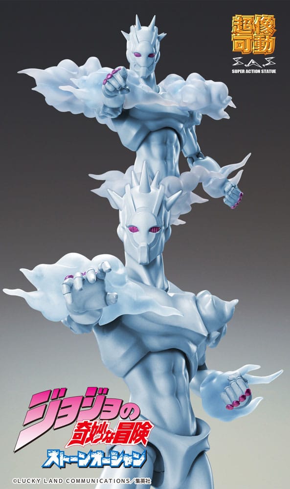 JoJo's Bizarre Adventure Part 6 Stone Ocean Super Action Actionfigur Chozokado W·R 17 cm Figmas Yokina