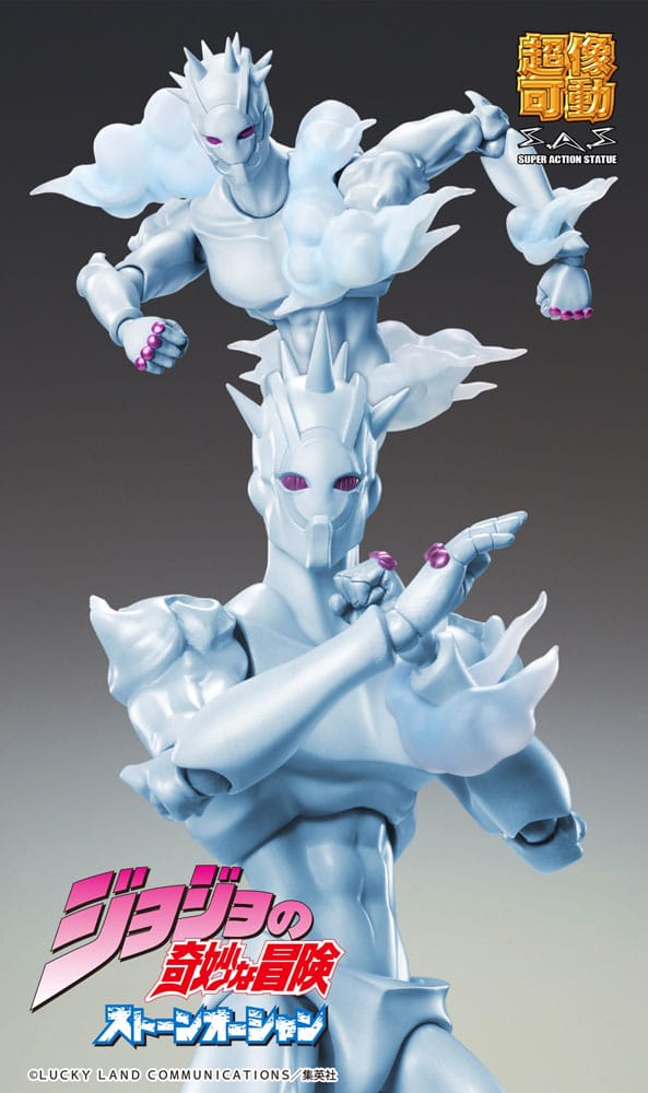 JoJo's Bizarre Adventure Part 6 Stone Ocean Super Action Actionfigur Chozokado W·R 17 cm Figmas Yokina