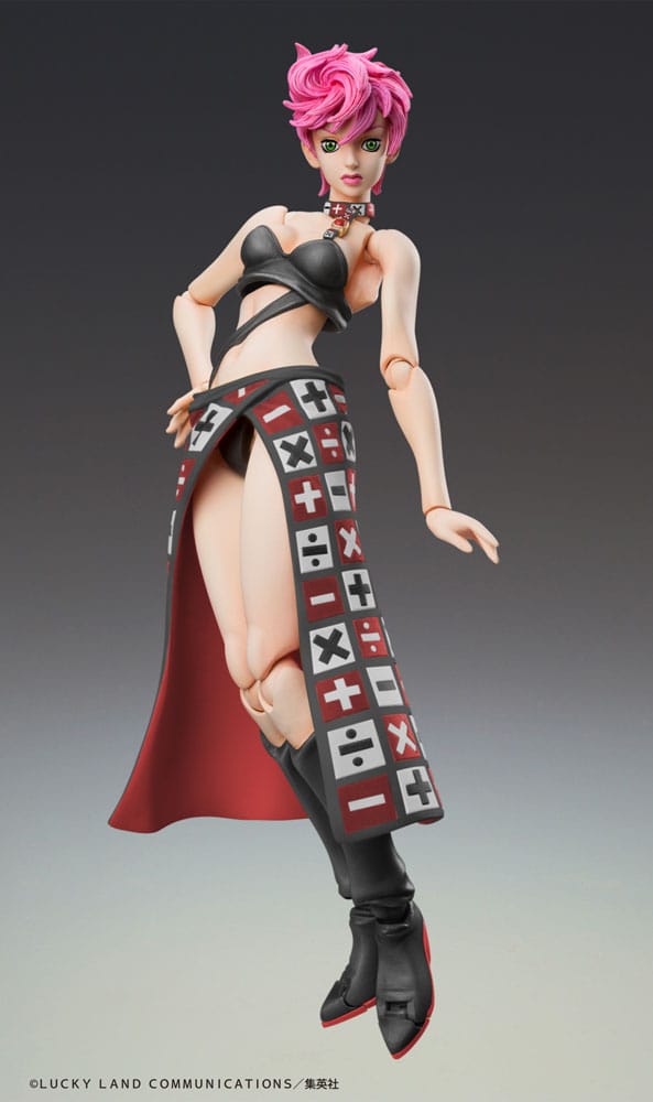 JoJo's Bizarre Adventure Part 5 Super Action Actionfigur Trish Una Black Ver. 15 cm Figmas Yokina