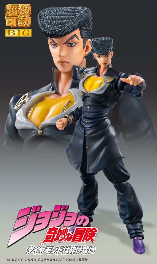 JoJo's Bizarre Adventure Part4 Super Action Actionfigur Chozokado Big (Josuke Higashikata) 22 cm Figmas Yokina