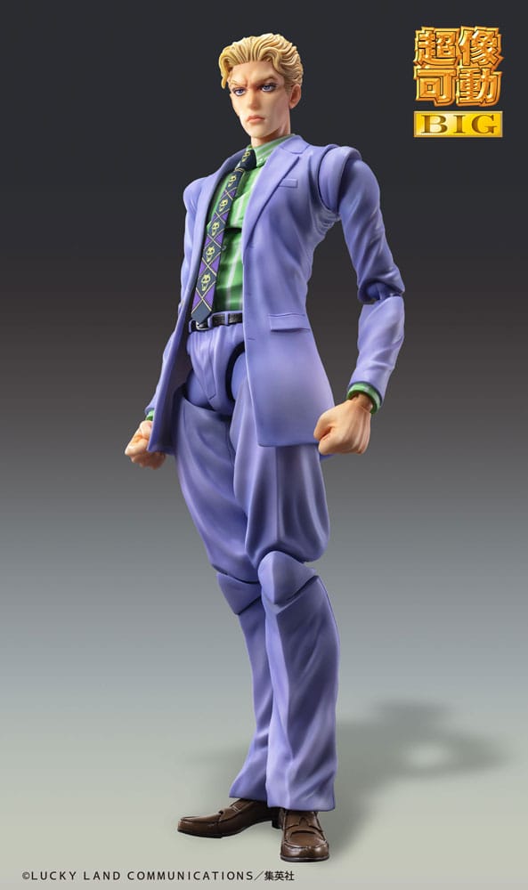 JoJo's Bizarre Adventure Part4 Super Action Actionfigur Chozokado Big Yoshikage Kira 21 cm Figmas Yokina