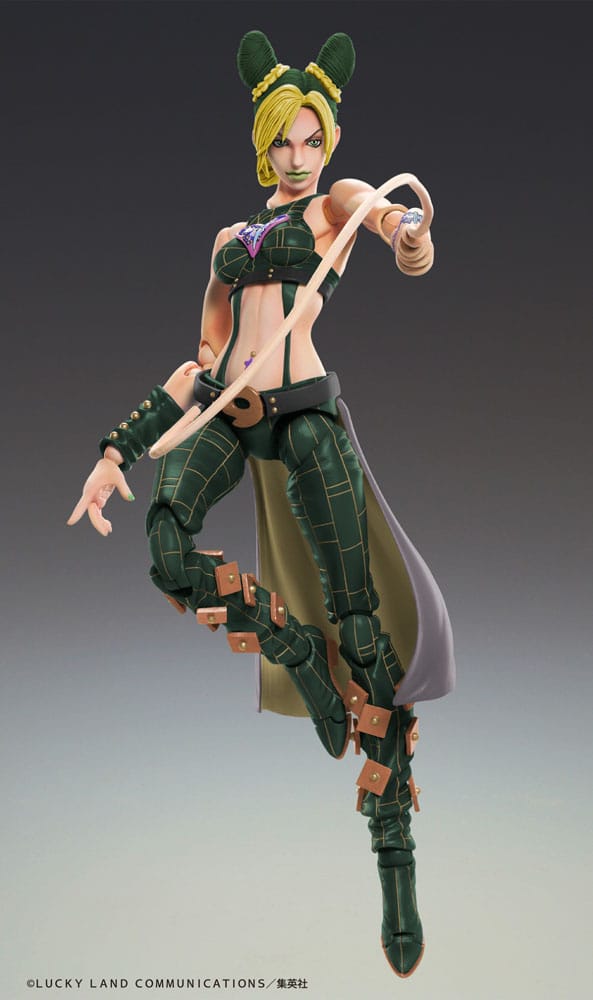JoJo's Bizarre Adventure Part 6 Stone Ocean Super Action Actionfigur Chozokado Jolyne Cujoh Third 15 cm Figmas Yokina