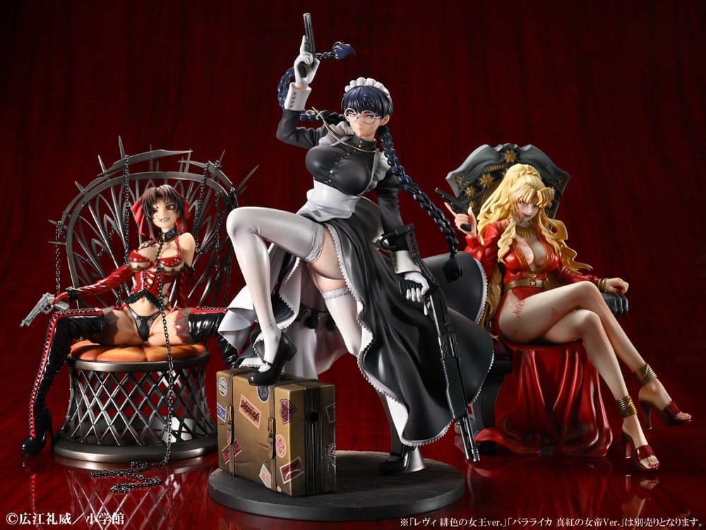 Black Lagoon PVC Statue 1/7 Roberta The Maid of Nightmares Ver. 29 cm Scalefiguren Yokina