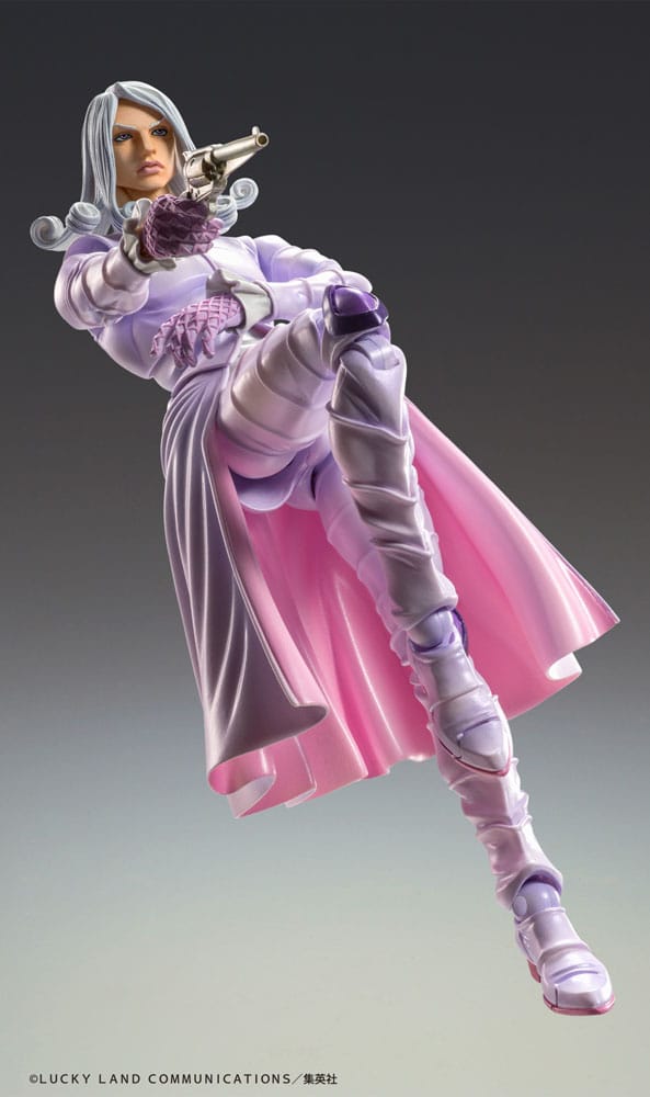 JoJo's Bizarre Adventure Part7 Steel Ball Run Super Action Actionfigur Chozokado Funny Valentine Second 15 cm Figmas Yokina
