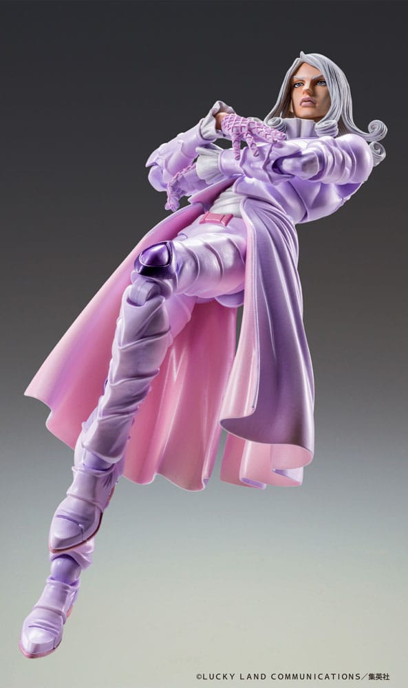 JoJo's Bizarre Adventure Part7 Steel Ball Run Super Action Actionfigur Chozokado Funny Valentine Second 15 cm Figmas Yokina