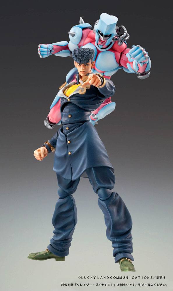 JoJo's Bizarre Adventure Super Action Actionfigur Chozokado Josuke Higashikata 15 cm Figmas Yokina